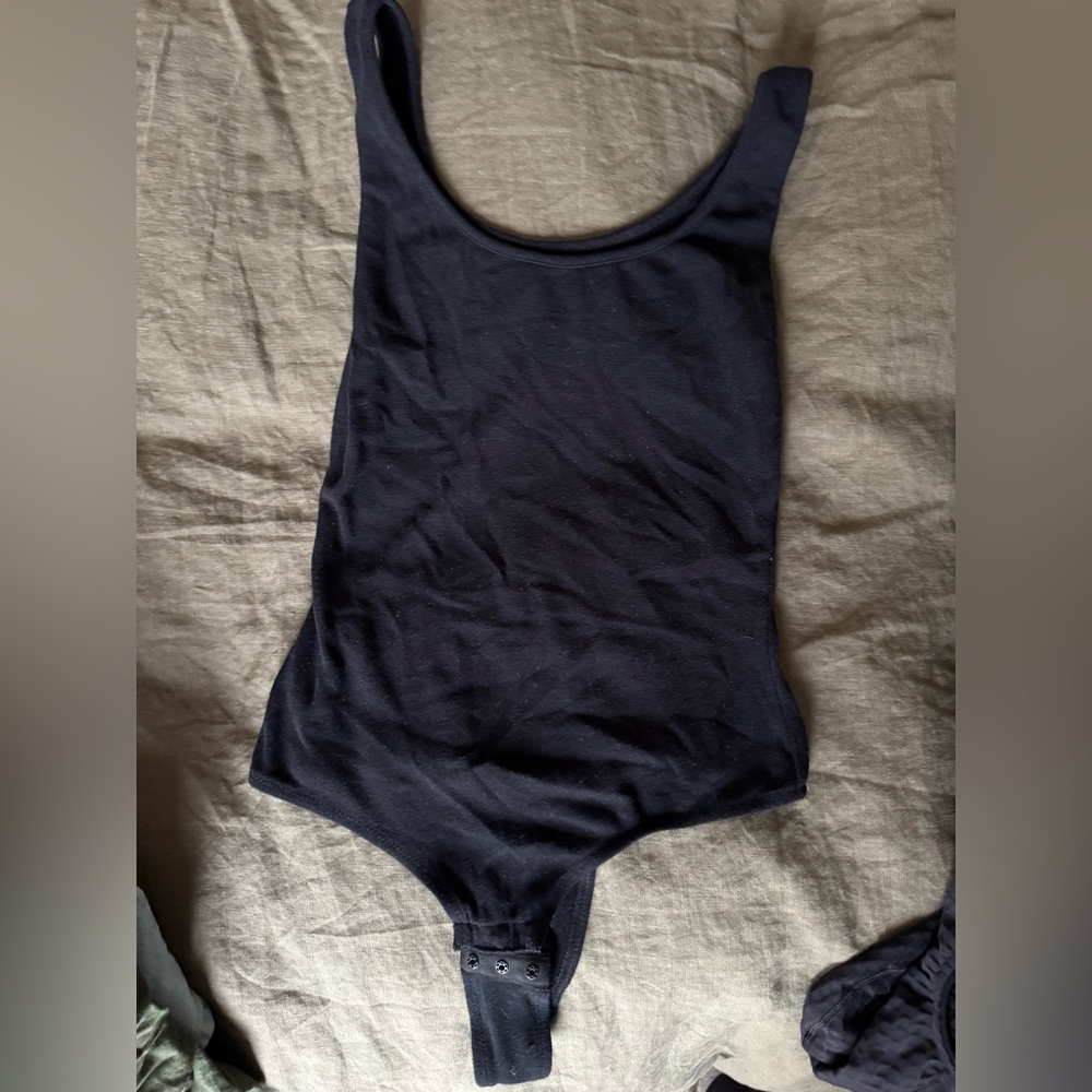 Madewell black bodysuit